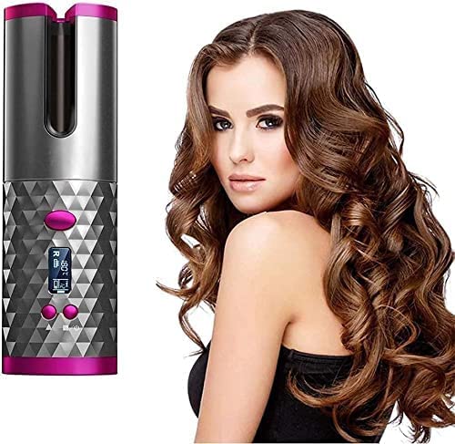USB Rechargeable Cordless Hair Curler