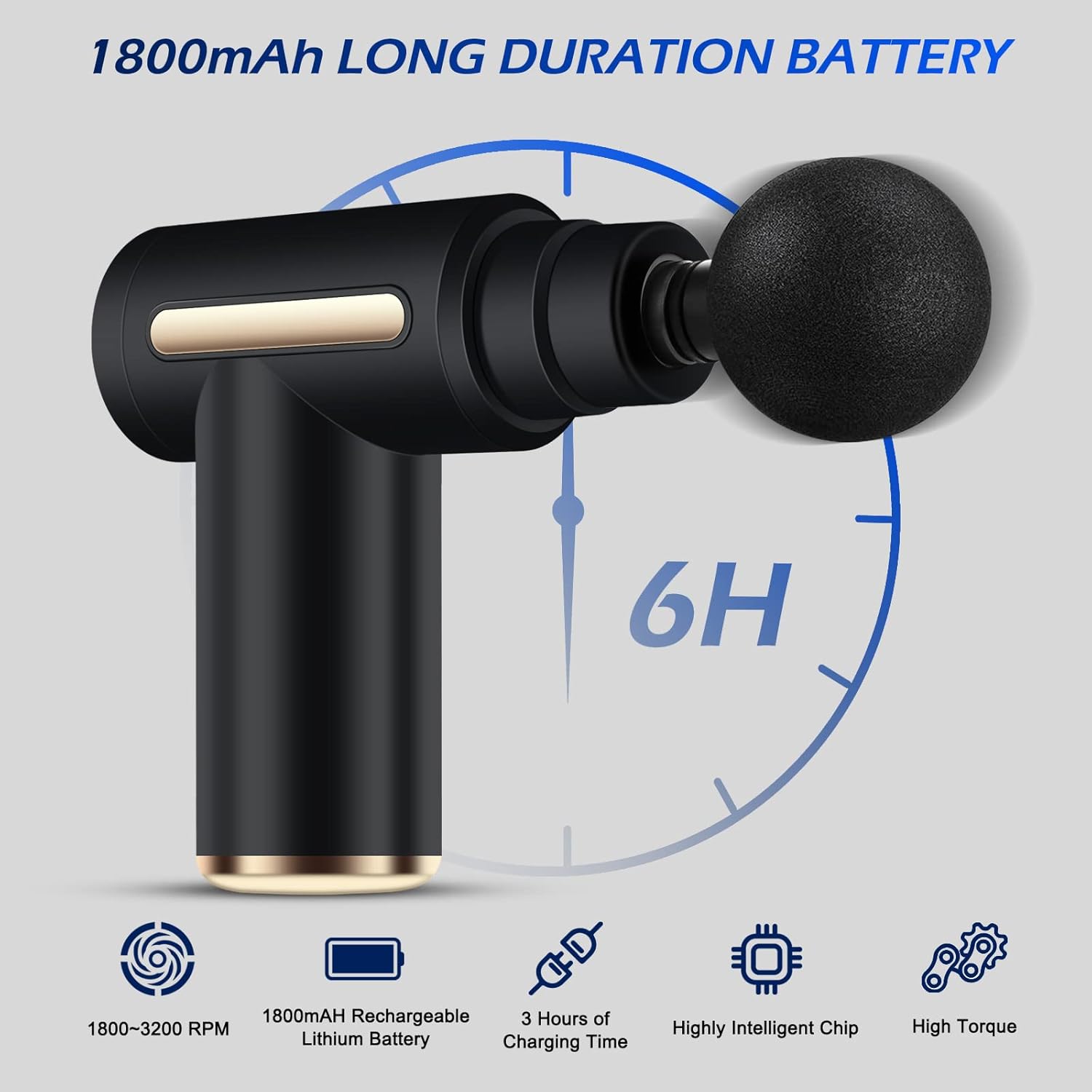 DeepPulse Handheld Massage Gun