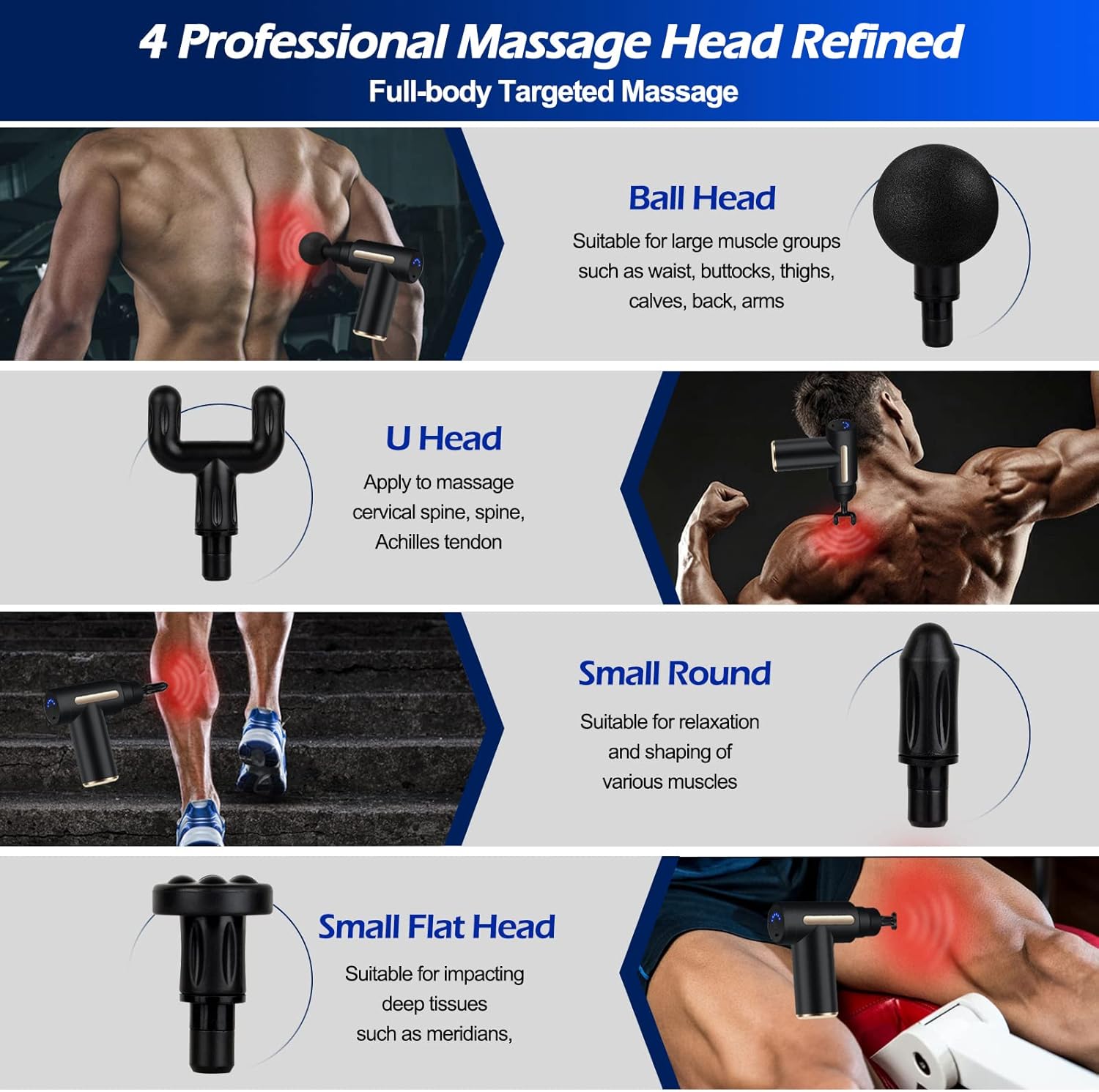 DeepPulse Handheld Massage Gun