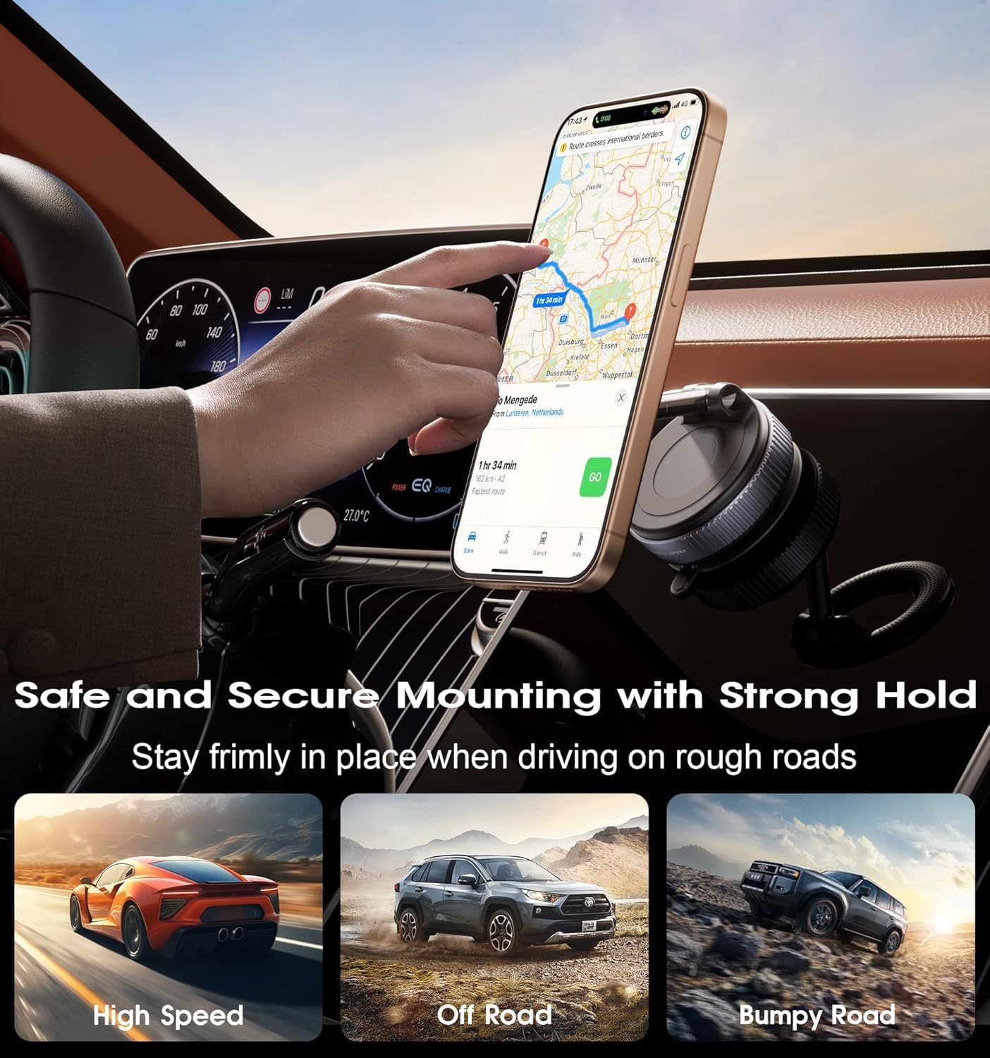 Vacuum Suction Cup Phone Mount