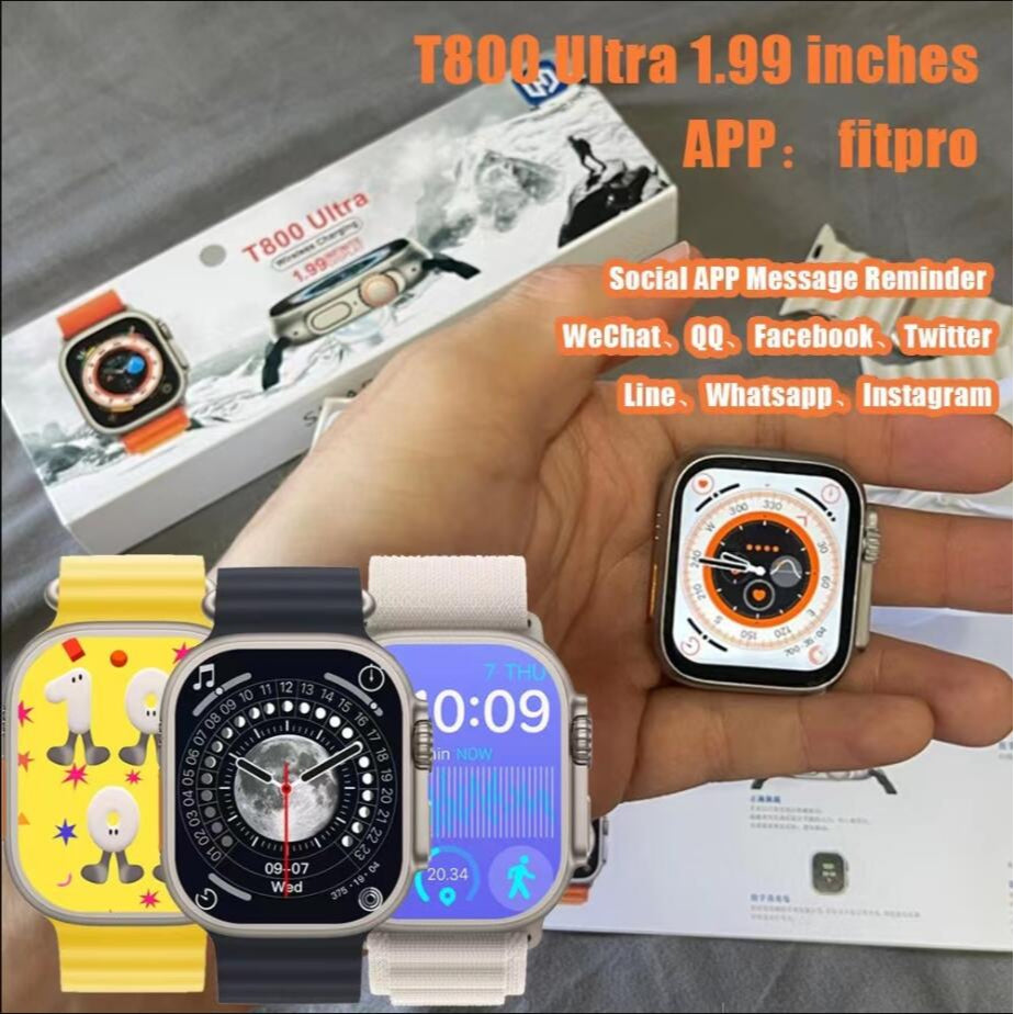 T800 Ultra Smart Watch Waterproof Ultra Series 8