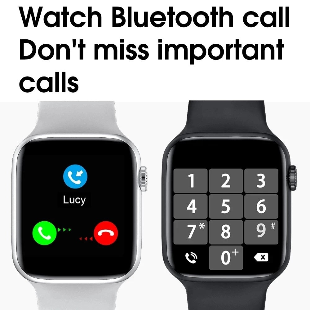 I8 Pro Max SmartWatch Bluetooth Call Wireless charging Smart Watch