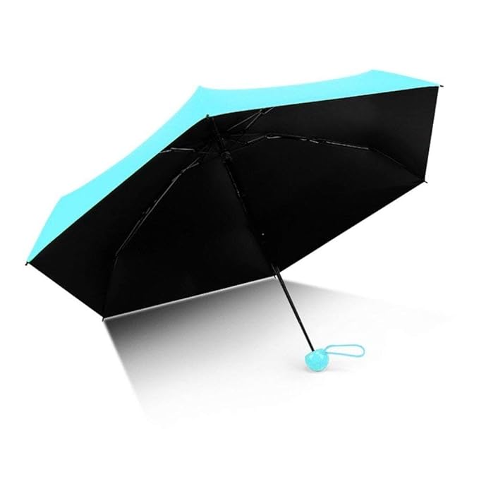 Capsule Mini Travel Umbrella Foldable (UV Proof Windproof)