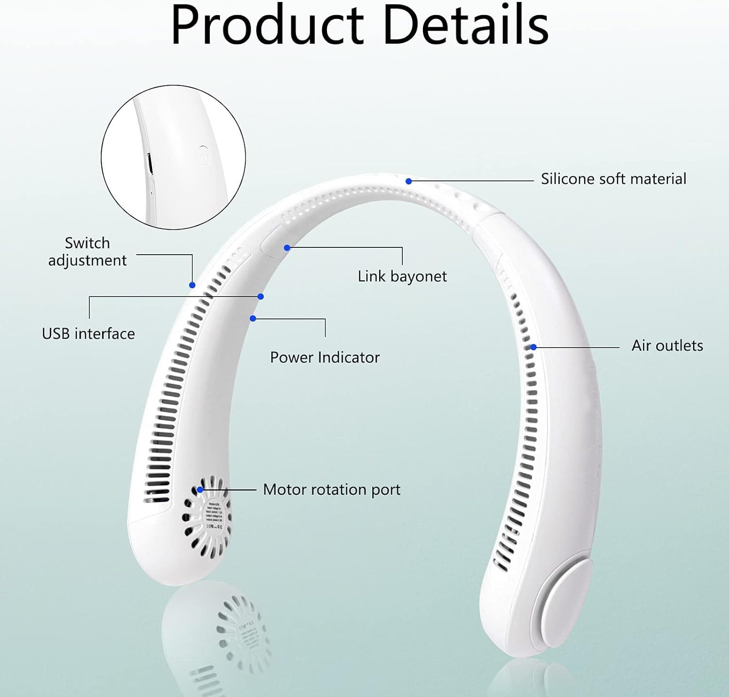 Portable Neck Fan