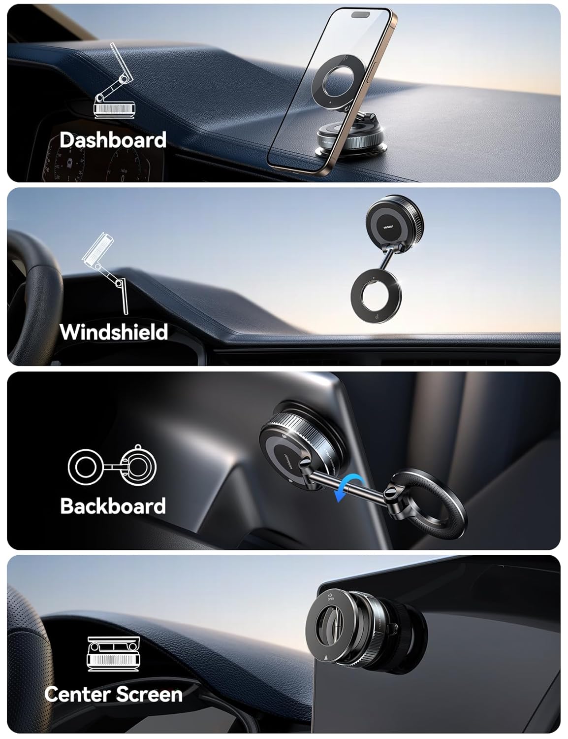 Vacuum Suction Cup Phone Mount