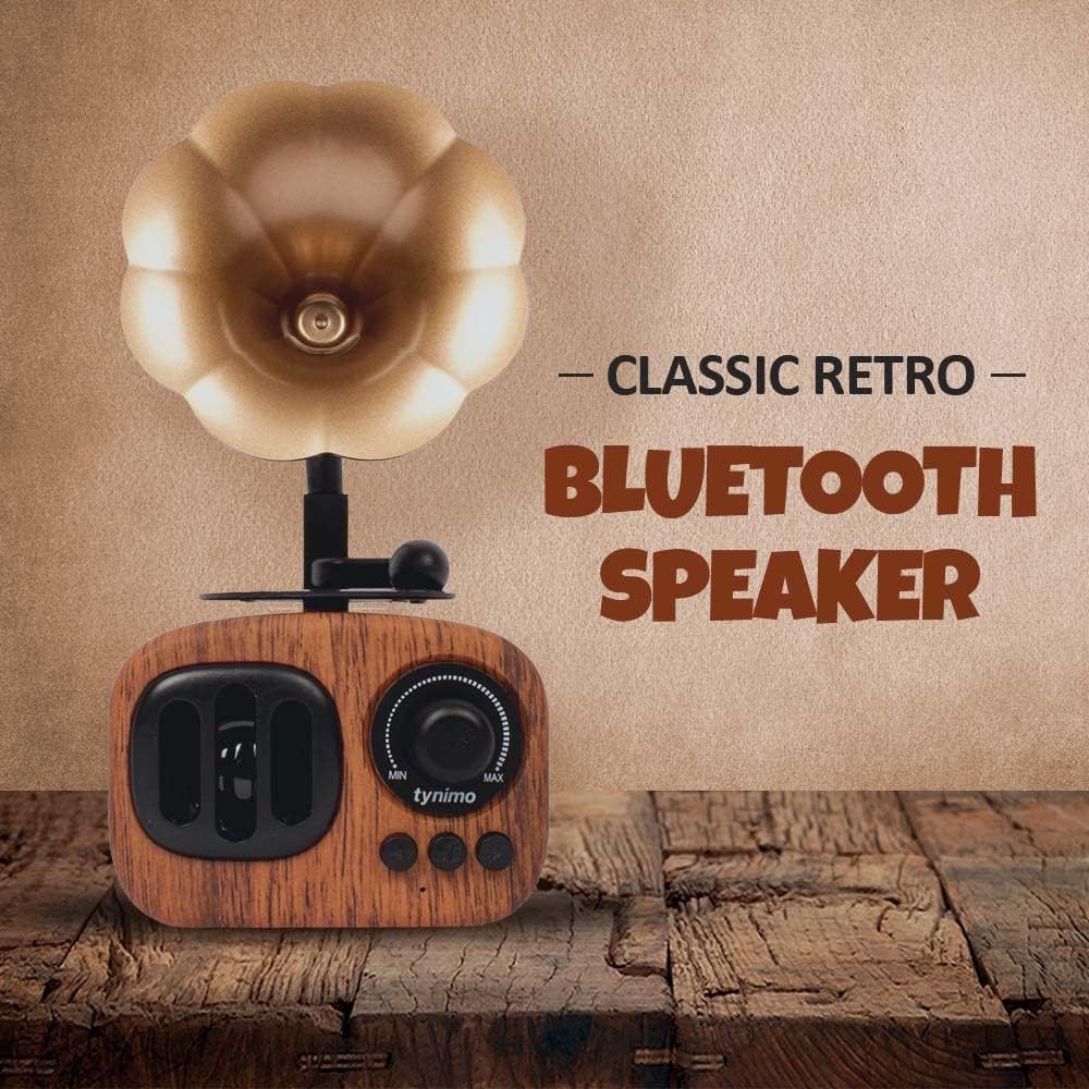 Vintage Gramophone Bluetooth Speaker 5W