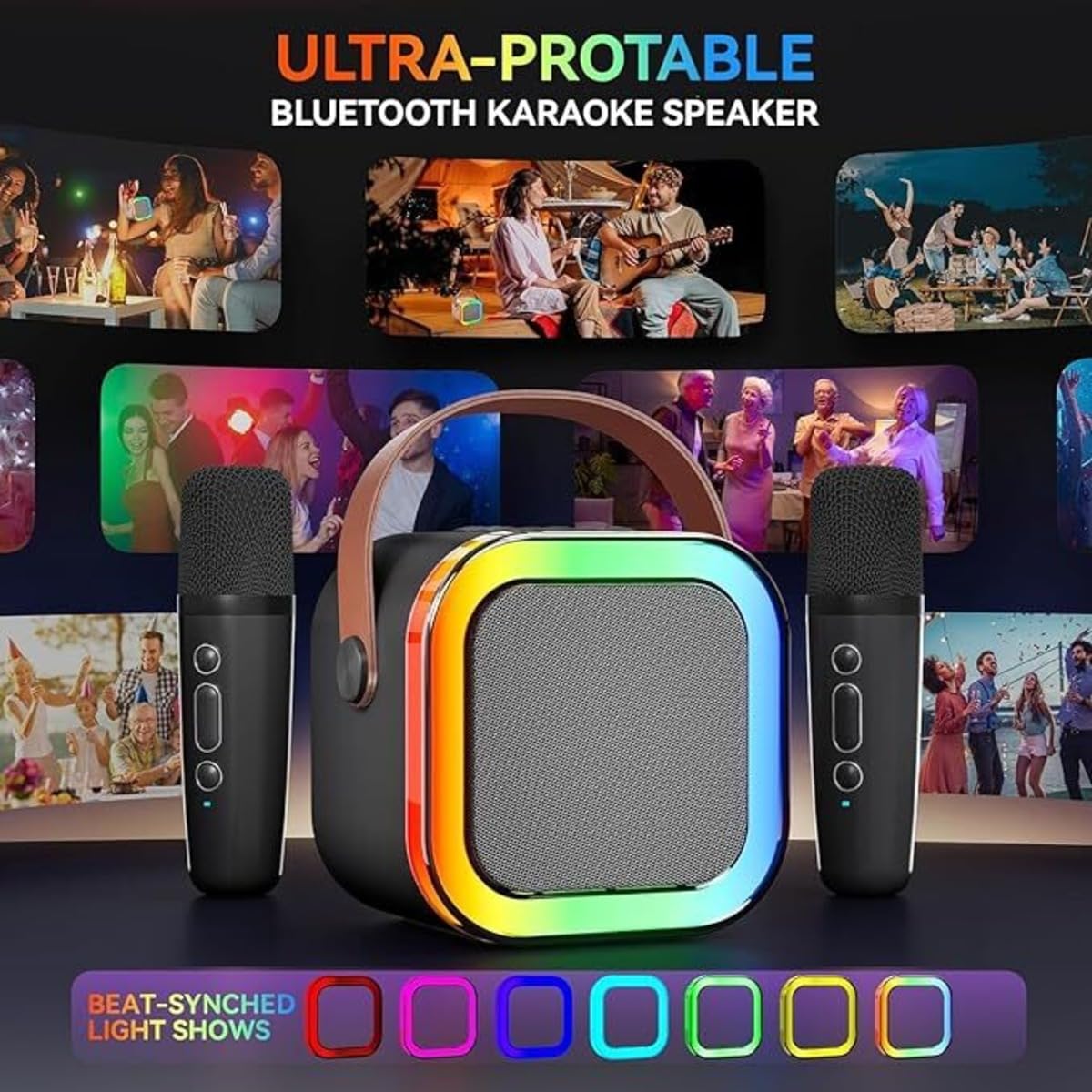 Karaoke set Wireless Karaoke Speaker With Karaoke Bluetooth Microphone