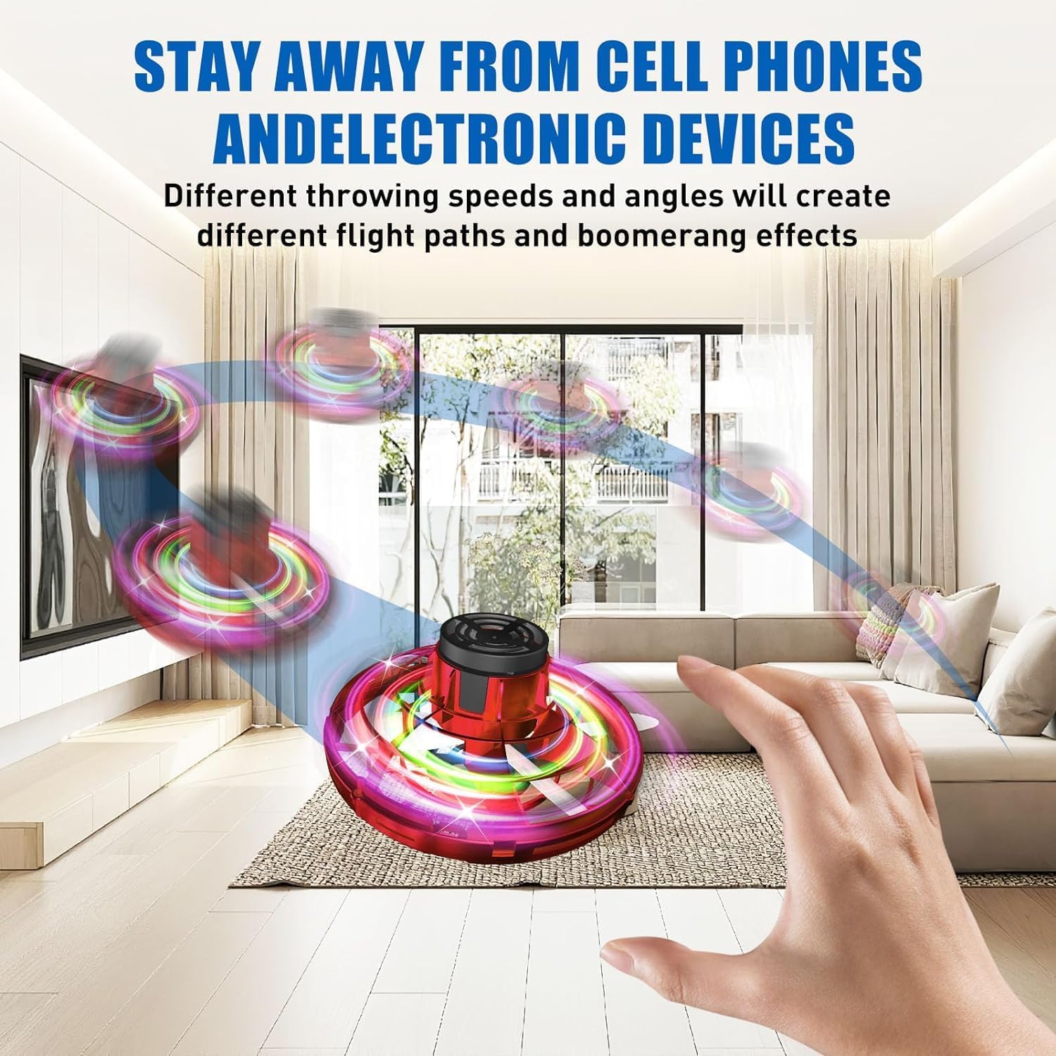 Flying Orb Spinner Toy
