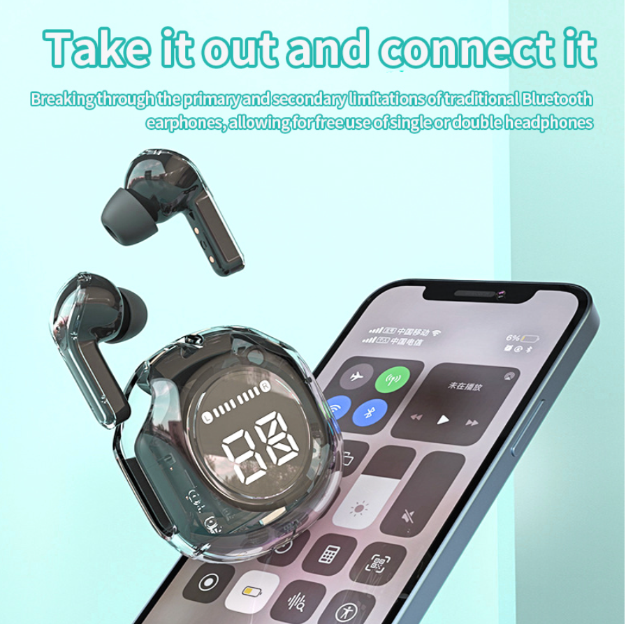 UltraPod Bluetooth Earbuds | 10 Hr Playtime | High Bass | IPX Water Resistant