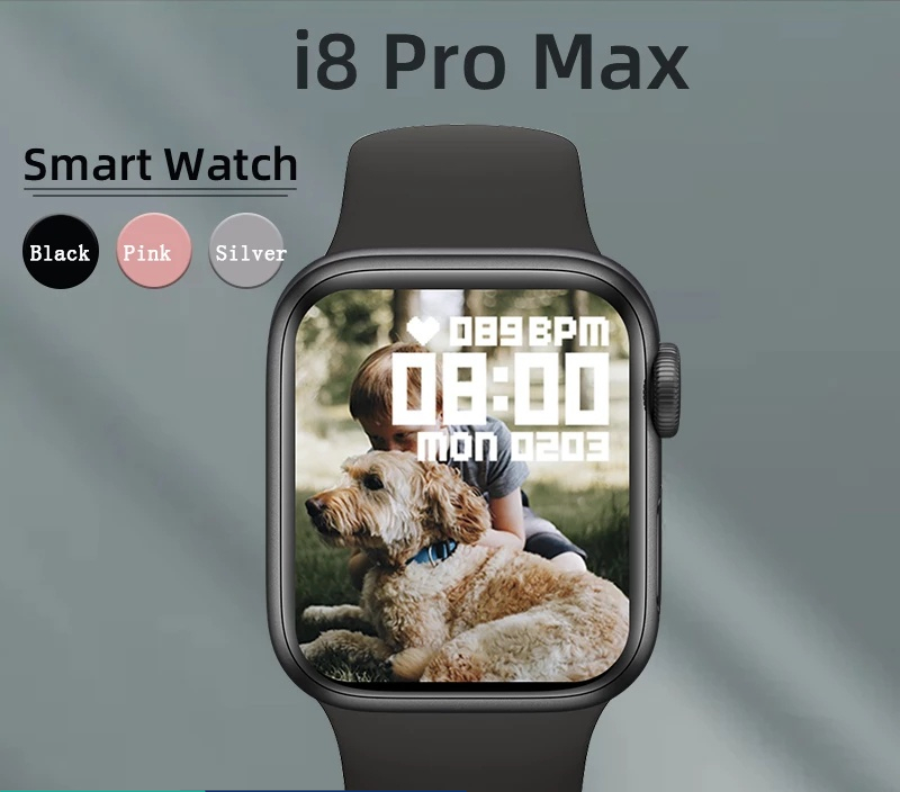 I8 Pro Max SmartWatch Bluetooth Call Wireless charging Smart Watch