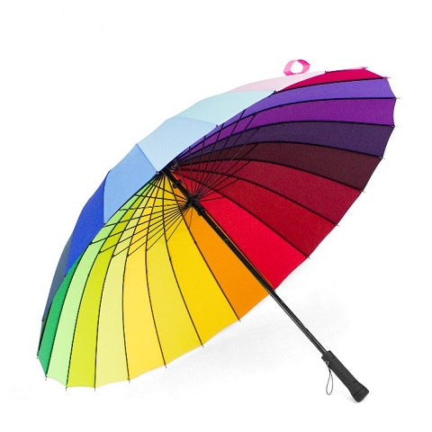 Rainbow Umbrella 24-Bone Oversized