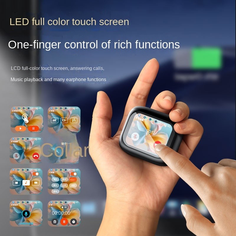 Gen Pod Bluetooth Sport Earphones with Touch Display & Noise Reduction