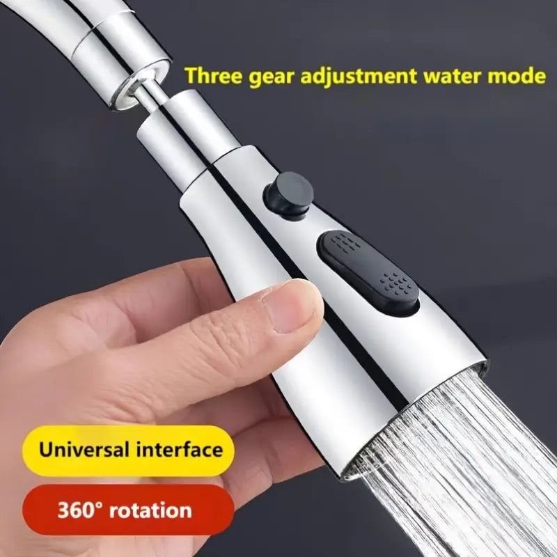 Universal 360° Rotating Kitchen Faucet Extender