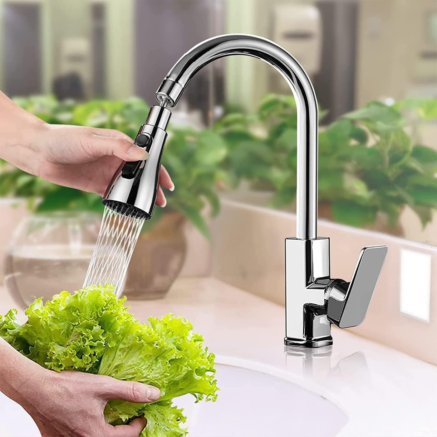 Universal 360° Rotating Kitchen Faucet Extender